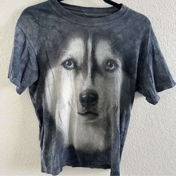 The Mountain Siberian Face Classic Cotton T-Shirt - Picture 1 of 6